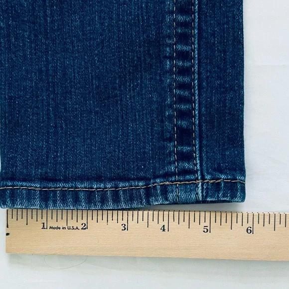 Miss Me Jeans Women’s 30 X 31 Blue Skinny Mid Rise Stretch Denim Rocker - Picture 10 of 10